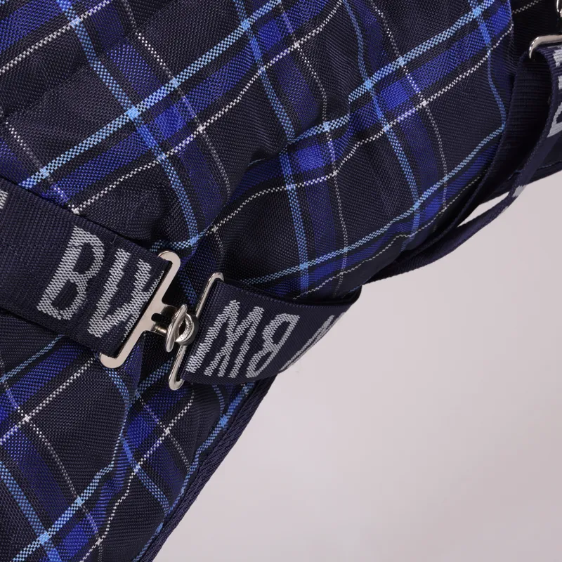 Bridleway 50g Fernie Stable Rug in Navy Check-1